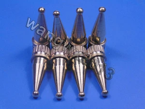 4PCS M8 Copper Shock Foot Nail Speaker Spike Mat Stand Foot Pad Isolation Spikes - Picture 1 of 4