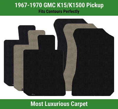 Lloyd Luxe передний ряд коврики для 1967-1970 GMC K15/K1500 пикап  - Изображение 1 из 4
