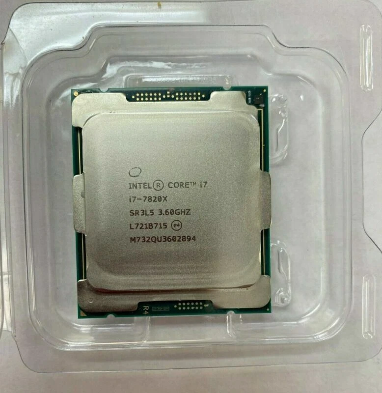 i7 7820X Intel Core i7-7820X SR3L5 8C 3.6GHz 16T LGA2066 CPU Processor - Image 1 of 2