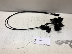14-23 INFINITI Q50 Q60 OEM HOOD LATCH LOCK W/ MOUNT BRACKET PAIR & RELEASE CABLE - Picture 1 of 8