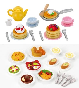 Sylvanian Families - 2 Play Food Sets Together - Lunch Set & Fluffy Pancake Sets - Picture 1 of 9
