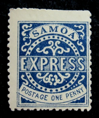 SAMOA - SCOTT# 1 (REIMPRESSÃO) - MH - CAT VAL $37.50 - Imagem 1 de 2