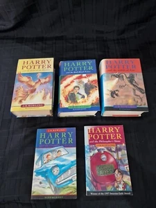 Harry Potter Book Bundle Mixed Hardback Paperback First Editions X3 - Picture 1 of 6