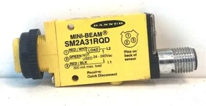 Banner Engineering SM2A31RQD 24-240 V AC Mini-Beam Receiver Photoelectric Sensor - Picture 1 of 3