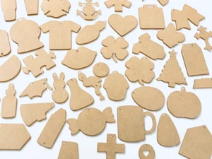 Any Reg Cut Shape Acrylic Blanks for DIY Crafts Keychains Bag Charms Badge Reels - Picture 1 of 10