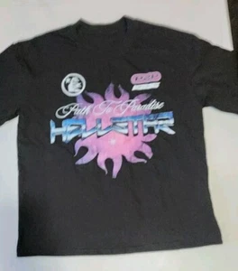 hellstar Running Path to Paradise t shirt Black Size Large - Picture 1 of 7