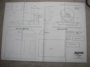 Marine Modelling International plans of Solent Hovercraft model 15" LOA - Picture 1 of 2