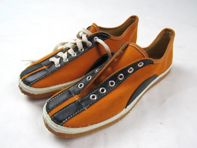 Винтажный новый из старых запасов 50-х 60-х лакросс индийская арка холст работает теннисные туфли Sz 5 M США РЕДКАЯ! - Изображение 1 из 4