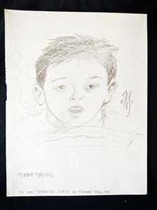 Timmy Failure Mistakes  Signed DAN SCHAEFER Hand Drawn Convention Art 8.5x11 - Picture 1 of 4