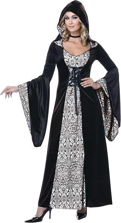 Victorian Gothic Be-Witching Robe Renaissance Adult Costume - Image 1 of 1