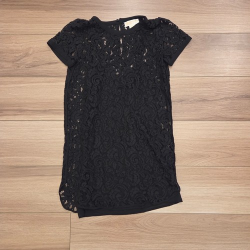 Abito Michael Kors nero in pizzo taglia 4P