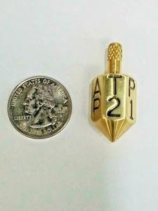 ANTE UP PUT AND TAKE SPINNING TOP GAME* SOLID BRASS * FREE SHIPING*GAMBLING - Picture 1 of 4