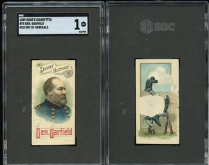 1889 N78 W. Duke Sons Histories of Generals Gen. James Garfield ~~ SGC 1 [1/3] - Bild 1 von 1