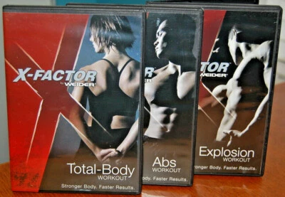 Lot Of 3 X-Factor By Weider Foto 1 de 4