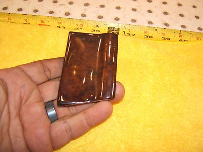 Mercedes Early R129 SL Right pass US door BELOW switch BURL wood 1 Cover,Type#1  - Image 1 of 4