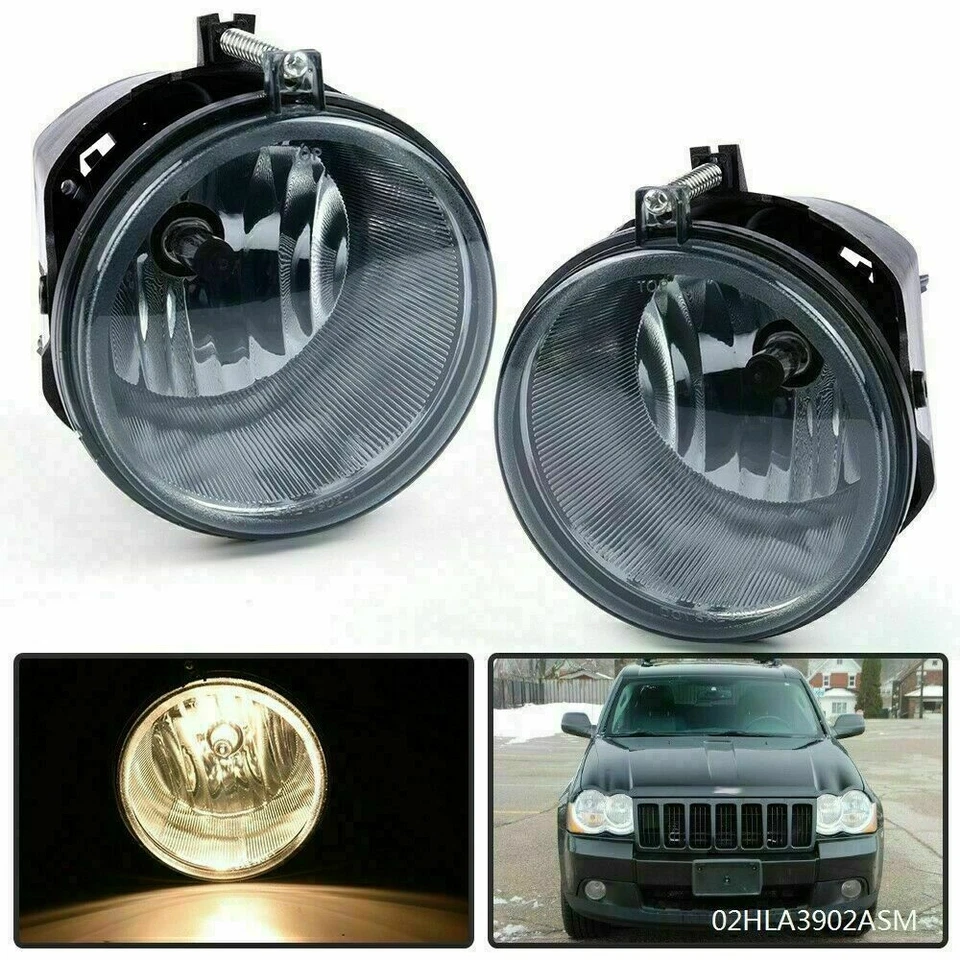 Faro antiniebla apto para Chrysler 300 Aspen 2005-2010 Dodge Dakota Durango Jeep Foto 1 de 4