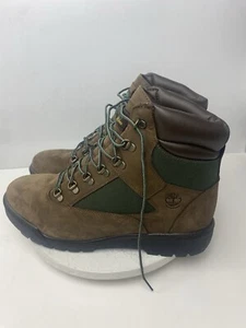Timberland “6 Inch Waterproof FIELD Boot Beef Broccoli Olive Men Size 13 New - Picture 1 of 7