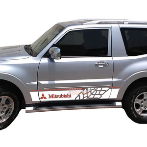 Mitsubishi Pajero - Set Bandes Adhésif Racing 2 Couleurs - Racing Decals - Picture 1 of 1