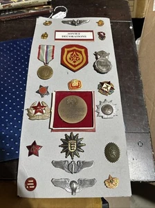 Mixed Lot of Soviet Era Medals, Badges, Patches, Pins & Awards US and Germany - Picture 1 of 5