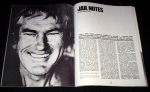 TIMOTHY LEARY 1971 CONDITIONS IN JAIL NOTES ESSAY & VIEWS ON NIXON AGNEW & GANG - Picture 1 of 1