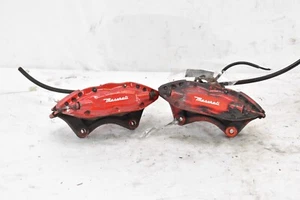 ✅ 2014-2019 MASERATI GHIBLI SQ4 BREMBO REAR LEFT + RIGHT BRAKE CALIPER SET OEM - Picture 1 of 17