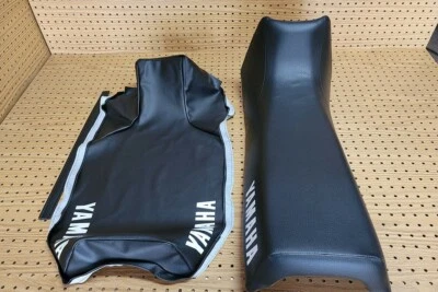 FUNDA ASIENTO YAMAHA XT250 XT350 MODELO 1984 A 2000 + CORREA (negro) (Y*-2) Foto 1 de 4