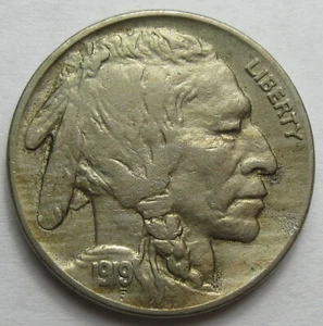 1919 Büffelnickel -AU- (#325m) - Bild 1 von 2