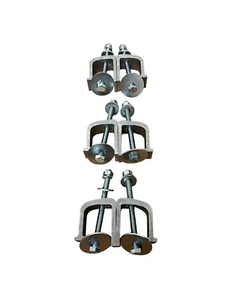 Set of 6 aluminum clamps # TB200UM for Leer truck cap and truck bed toolboxes! Foto 1 de 4