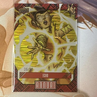 2023-24 Upper Deck Marvel Annual Gold Linearity 06/88 #21 Echo - Image 1 of 3