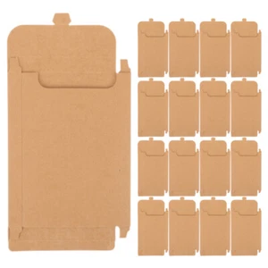100 Pcs CD-Tasche Aus Kraftpapier CD-Aufbewahrungshüllen DVD-Hülle - Afbeelding 1 van 12