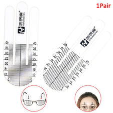 2Pcs Special Optical PD Ruler Pupil Height Meter Eye Ophthalmic Tool for Glas.eo