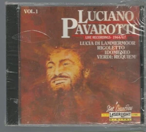 Luciano Pavarotti Live Recordings 1964/67 New CD Laserlight in Shrinkwrap - Picture 1 of 2