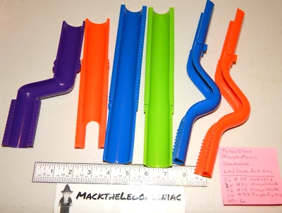 Shockwave Marble Mania Part # 24 20 18 58 Long Chute Parts Only Techno Gears - Image 1 of 4