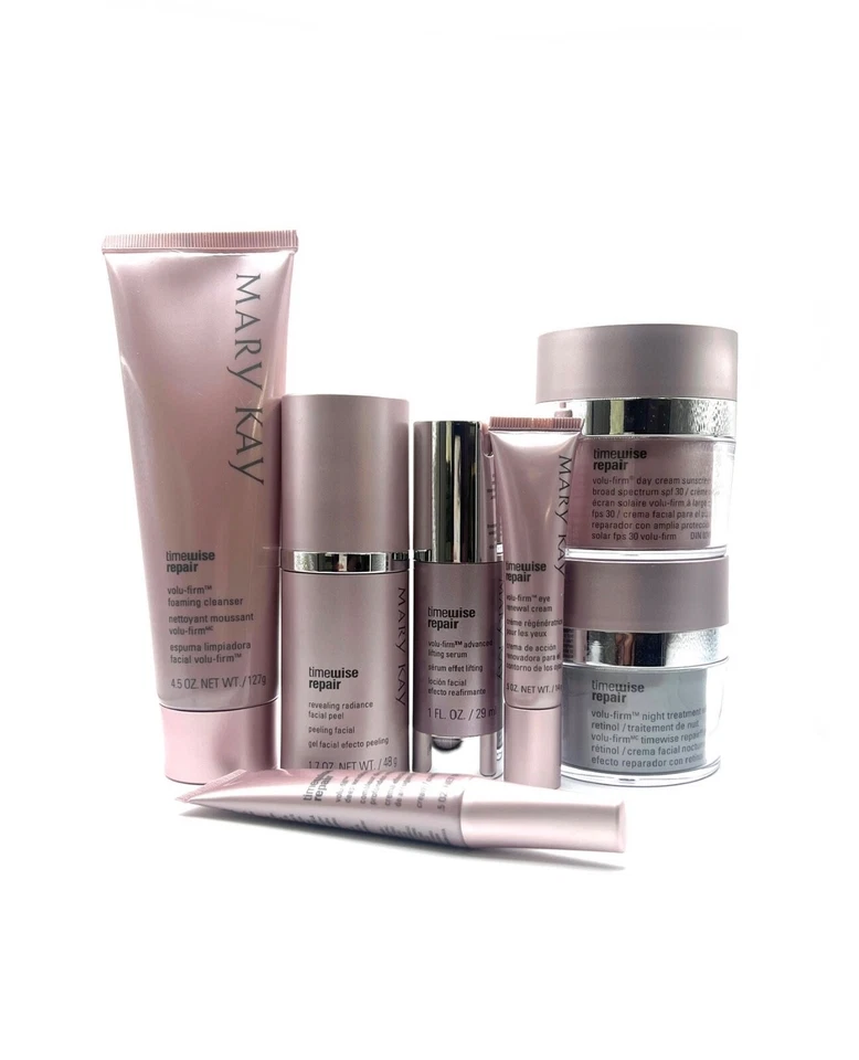MARY KAY TIMEWISE VOLU-FIRM REPAIR~U CHOOSE~CLEANSER~SERUM~DAY~NIGHT~FRESH~NWOB! - Image 1 of 4