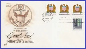 USA3 #3271 PL #11111 U/A ARTCRAFT FDC PNC3 Eagle & Shield s/a - Bild 1 von 1