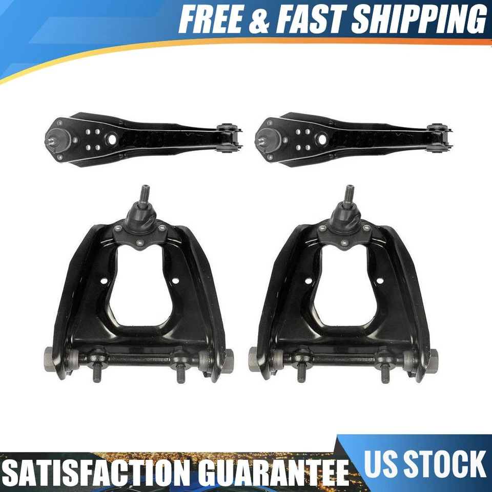 4 rótulas de brazo de control delantero superior e inferior para Ford Fairlane 1966-1967_WT Foto 1 de 2