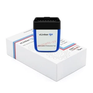 OBD2 Vlink BM ELM327 V2.2 BimmerCode Bluetooth 3.0 Car Fault Detector For BMW - Picture 1 of 5