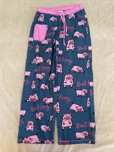 Lazy one pajama small pants women’s bed hog pig pink - Picture 1 of 4