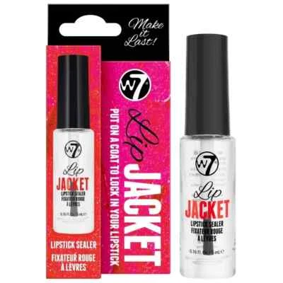 1-2 x W7 Cosmetics Lip Jacket Zip and Seal Lippenstiftversiegelung 5 ml