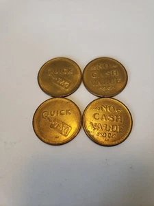 Vintage Quick Tag Gaming Token - Picture 1 of 1