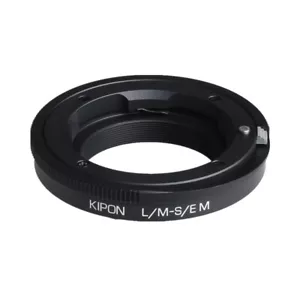 KIPON Macro Adapter with Helicoid Tube for Leica M Lens to Sony E Mount Camera - Picture 1 of 6
