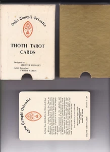 THOTH ORBO TEMPLI ORIENTIS TAROTKARTEN: Aleister Crowley/Llewellyn Publikation - Bild 1 von 11