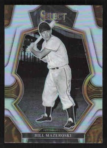 2023 Panini Select #138 Bill Mazeroski Silver Prizm