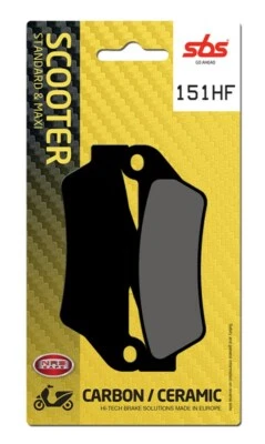 SBS 151HF PASTIGLIE FRENO ANTERIORE HUSQVARNA TE 410 1999-2000 Foto 1 de 4