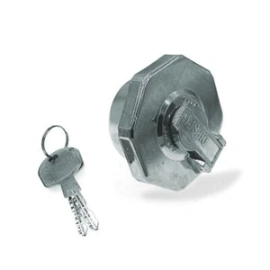 1X Gas Fuel Tank Cap With Key Lock For ISUZU Truck NQR75 NPR Gas Fuel Tank Cap - Picture 1 of 7