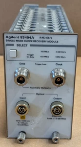 Agilent 83494A 9.953 Gb/s Single-Mode Clock Recovery Module 86100A/B/C/D - Picture 1 of 2