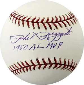 Baseball firmato Phil Rizzuto autografato AL scritta AL MVP 1950 PSA - Foto 1 di 2