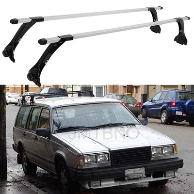 For Volvo 740 850 940 Wagon 63" Adjustable Cargo Van Roof Ladder Rack Cross Bar - Image 1 of 4