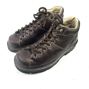 Doc Martens Vintage Boot 9 Mens Brown Leather Chunky Heavy Lace Up Womens 10 - Picture 1 of 13