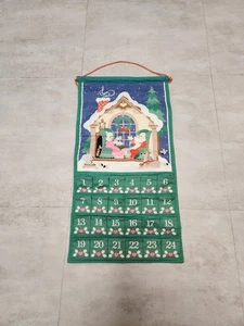 Vintage 1987 Avon Countdown to Christmas Advent Calendar Winter Count No Mouse - Picture 1 of 8